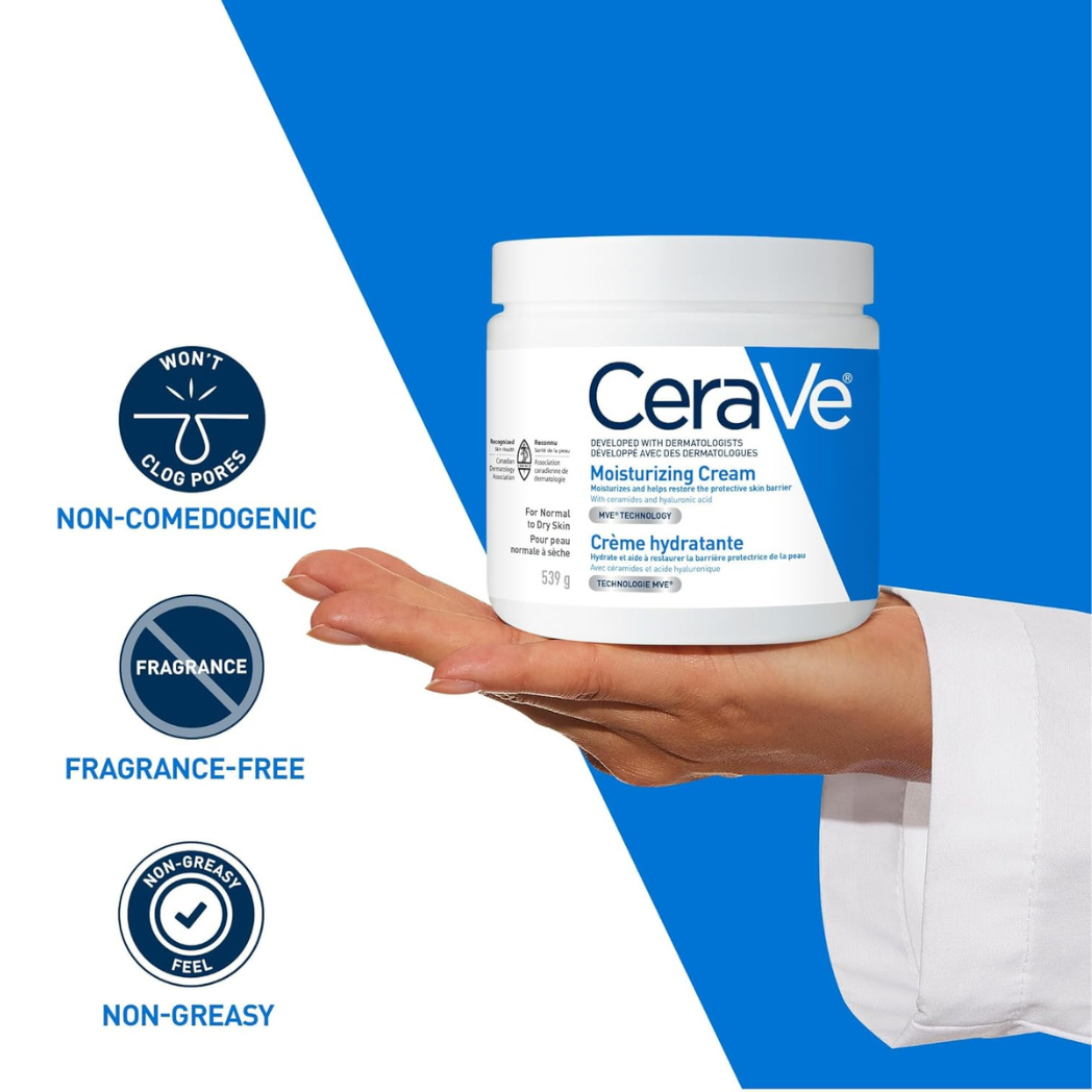 CeraVe Moisturizing Cream – 453 g Jar