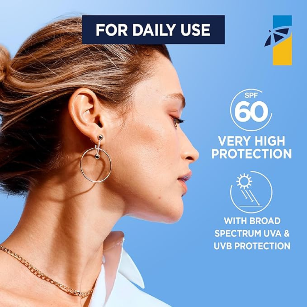 Garnier Ombrelle Daily UV SPF 60 – Facial Sunscreen Lotion, 50 ml