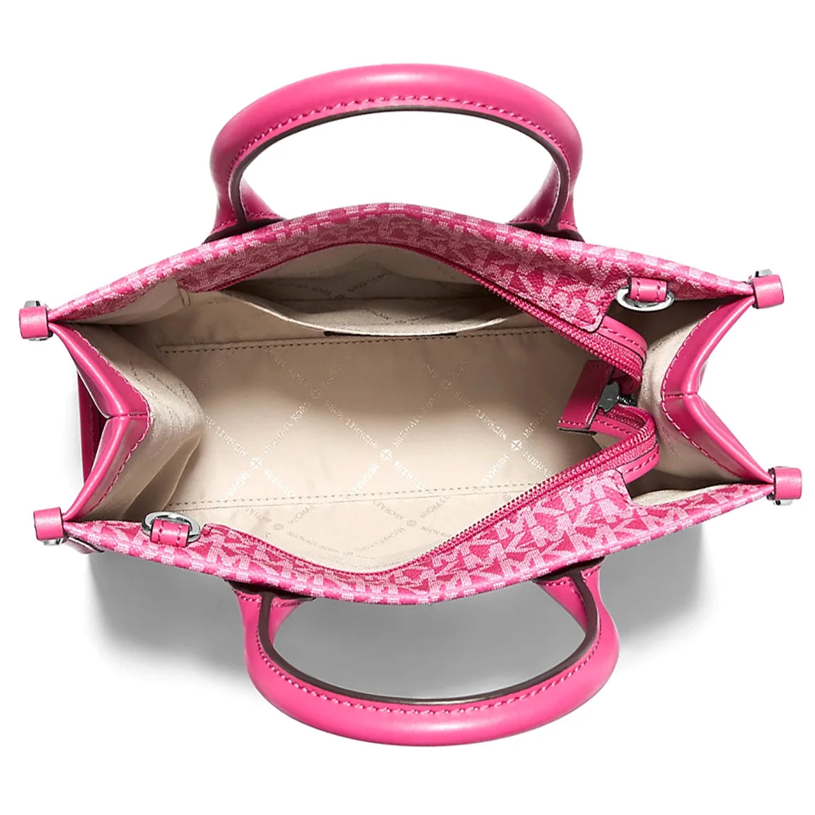Michael Kors Mirella Small Ombré Signature Logo Crossbody Bag (miella dragonfuit)