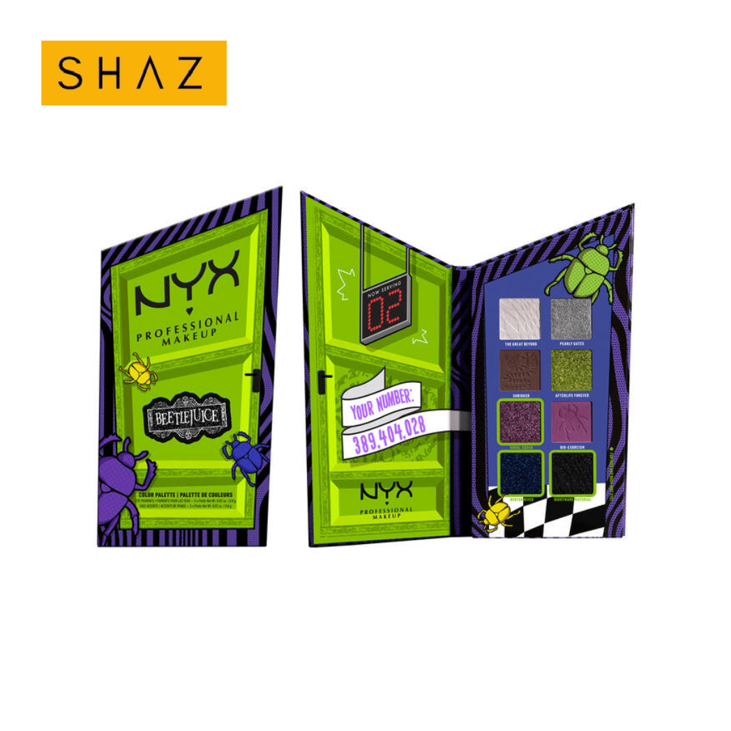 NYX x Beetlejuice Limited Edition Shadow Palette