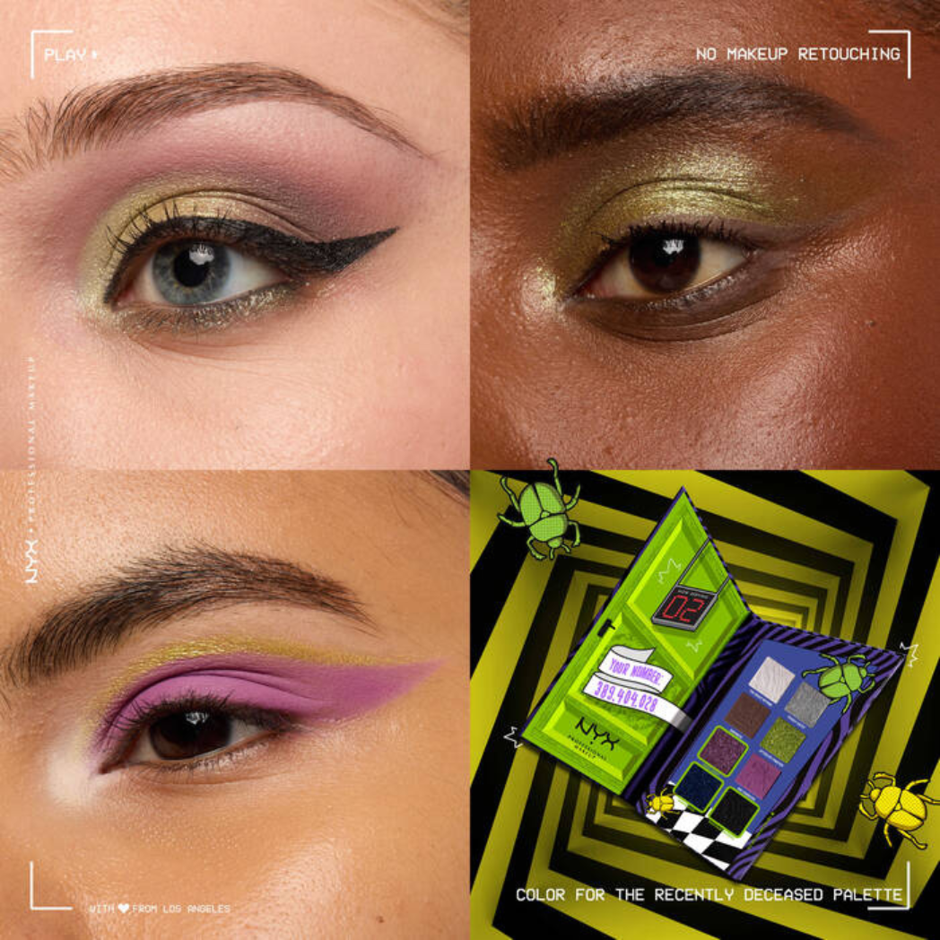 NYX x Beetlejuice Limited Edition Shadow Palette
