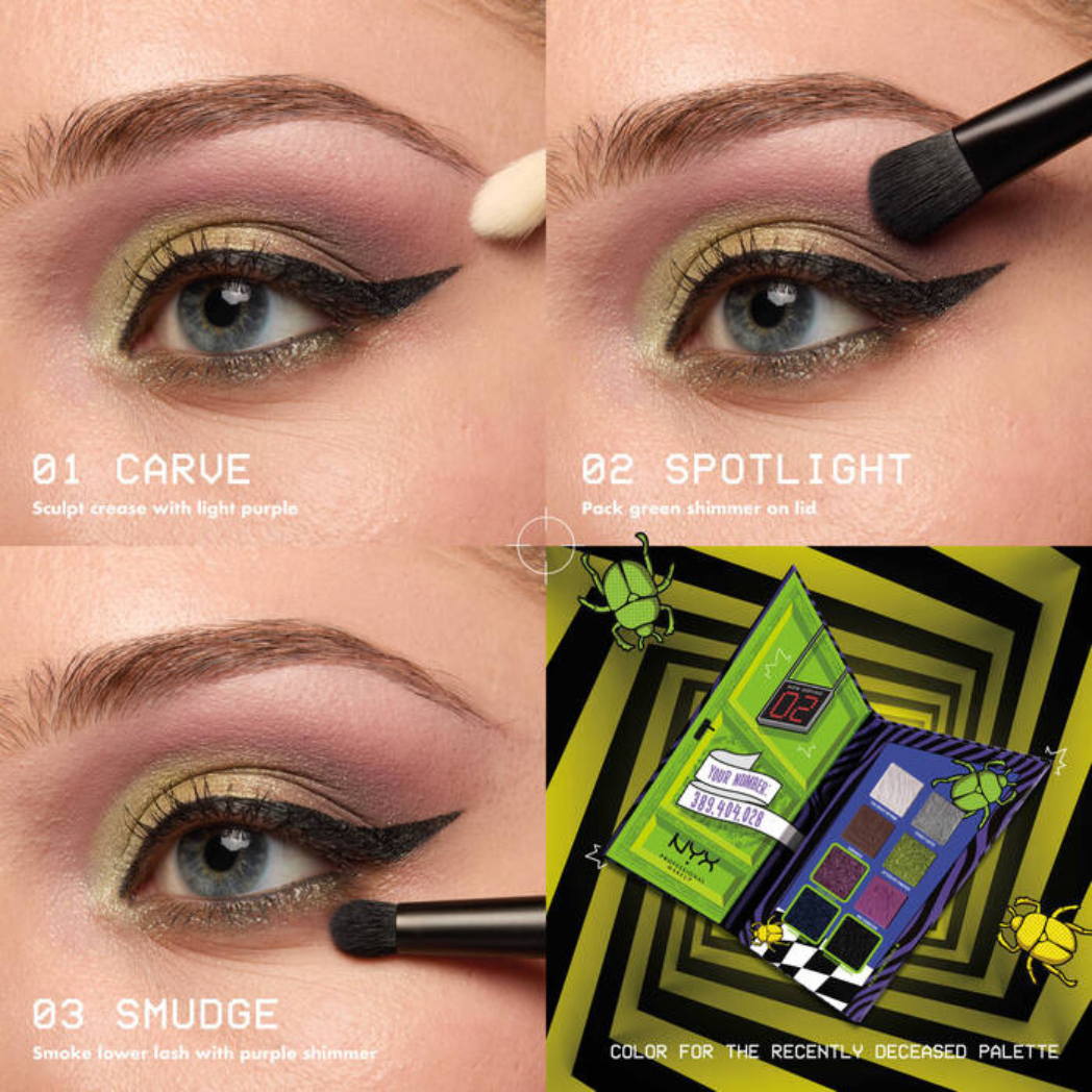 NYX x Beetlejuice Limited Edition Shadow Palette