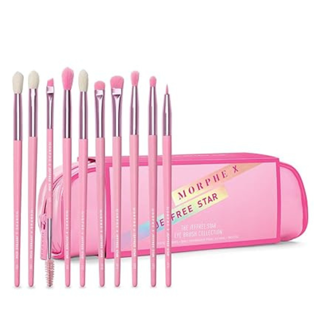 Morphe Professional Makeup Brush Set with Storage