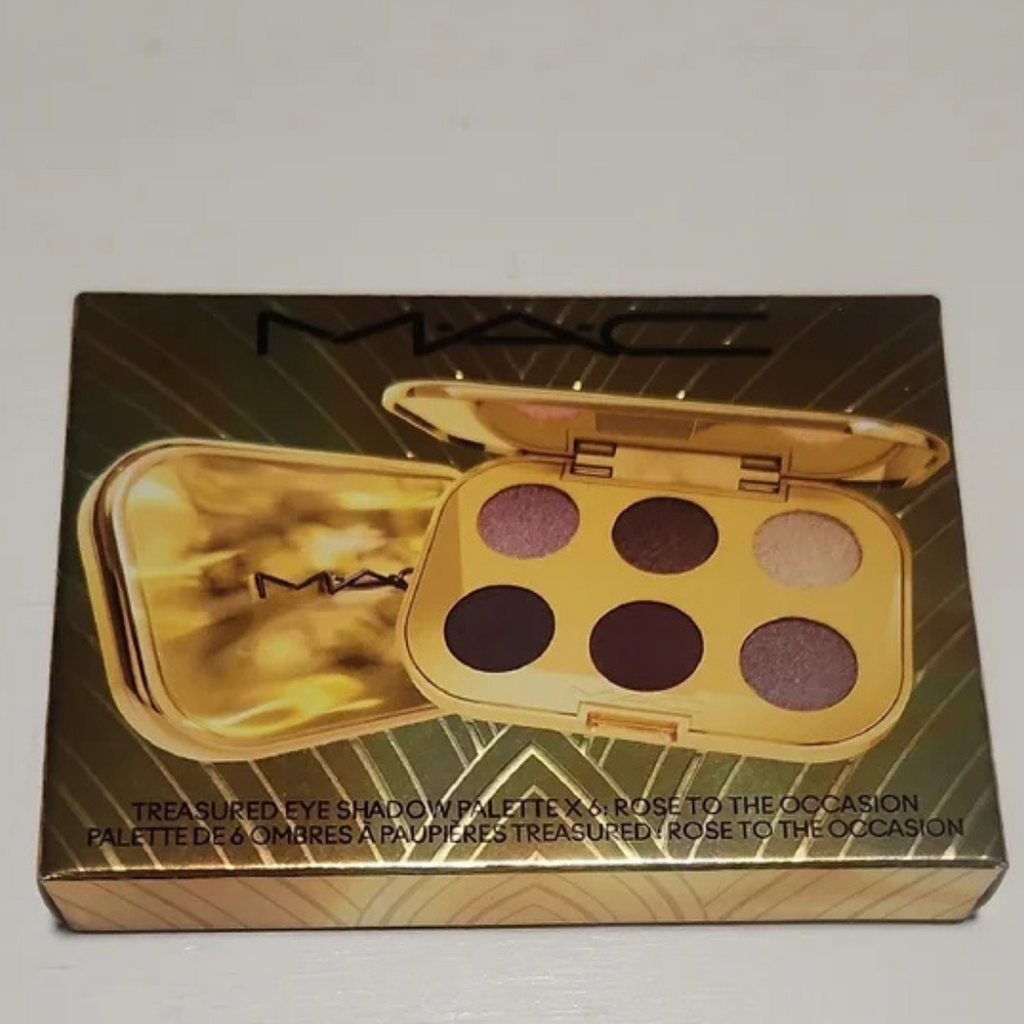 MAC Treasured Eye Shadow Palette X6 – Rose to the Occasion Makeup Set