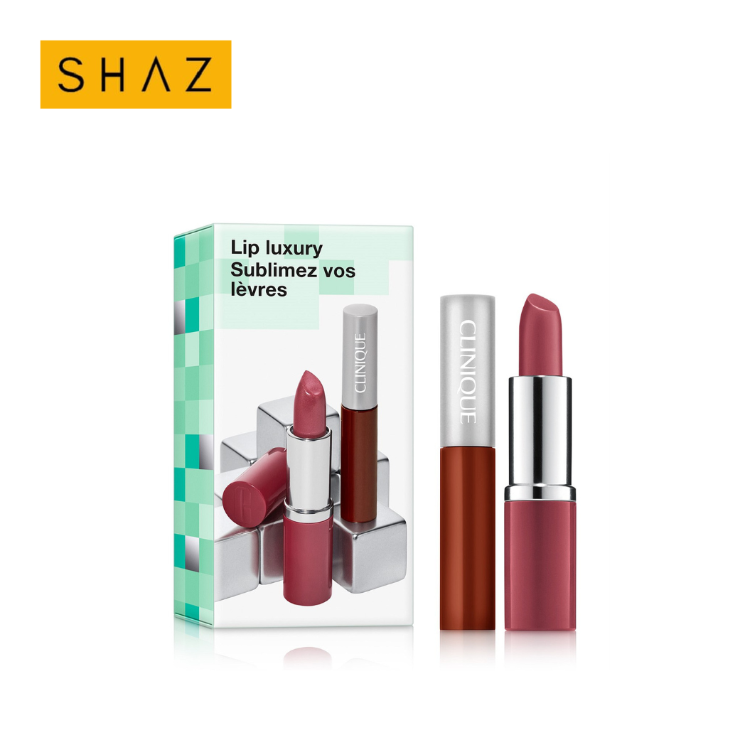 Clinique Lip Luxury Set – Moisturizing Lipstick Collection