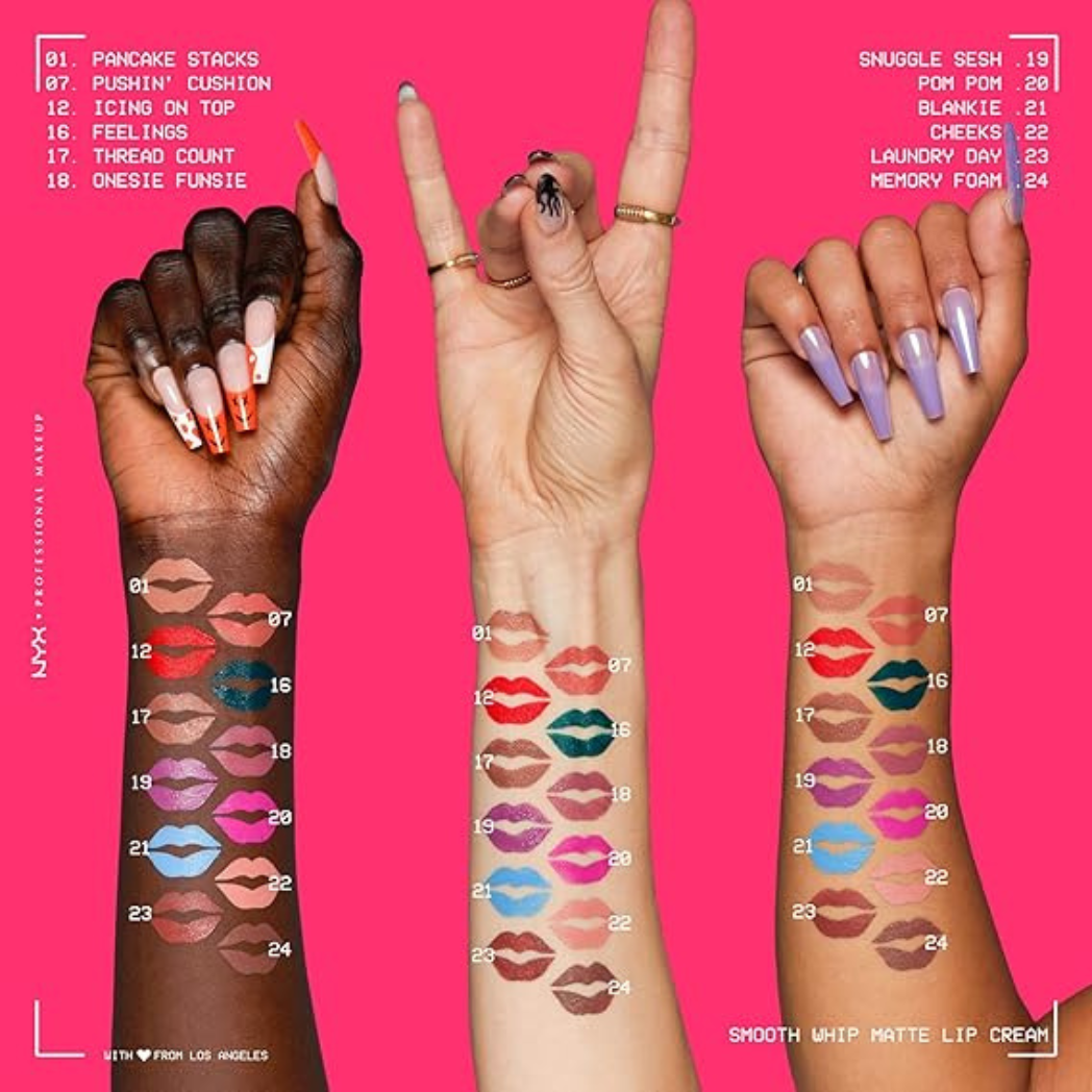 NYX Smooth Whip Matte Lip – 4 mL