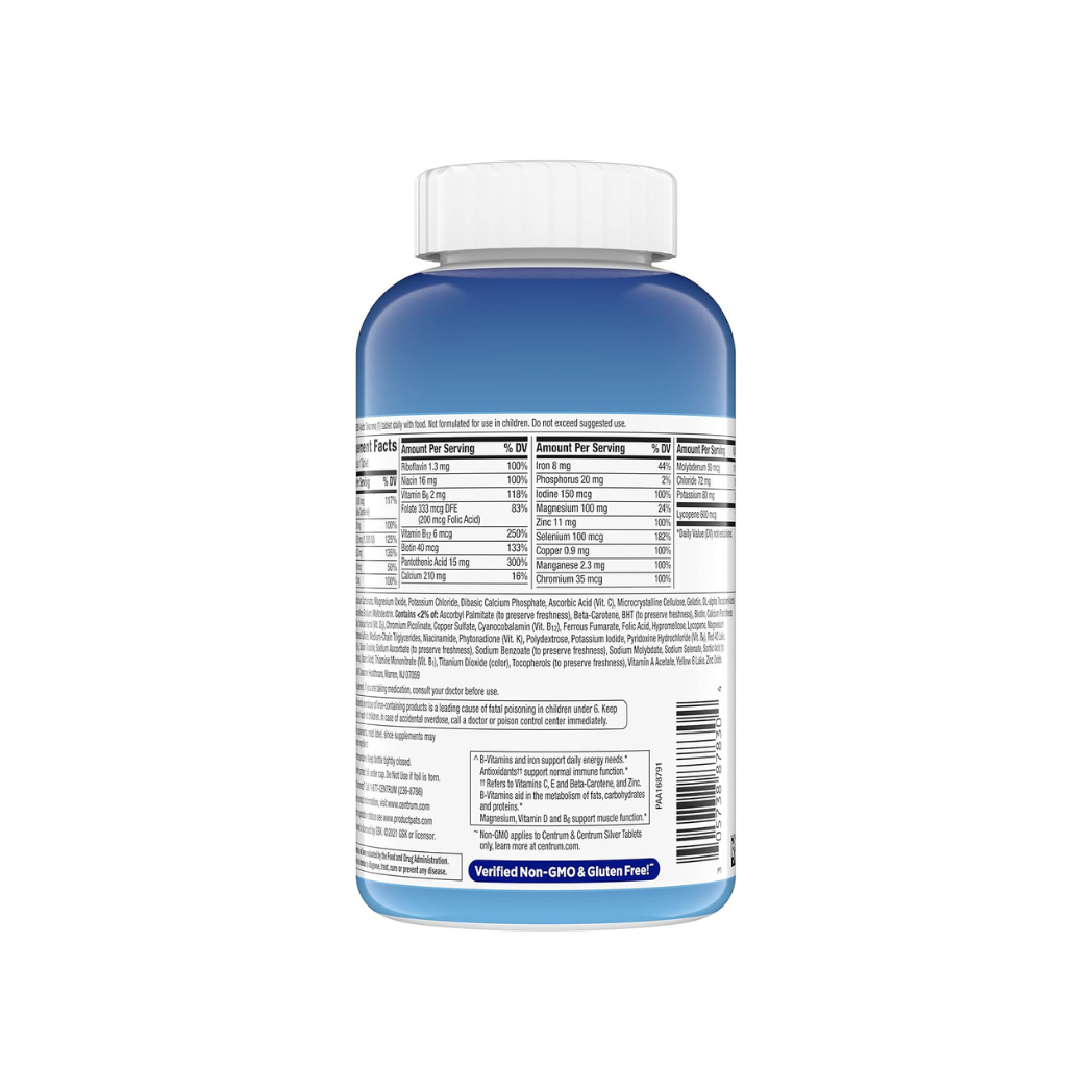 Centrum Men’s Complete Multivitamin & Mineral Supplement – 250 Tablets