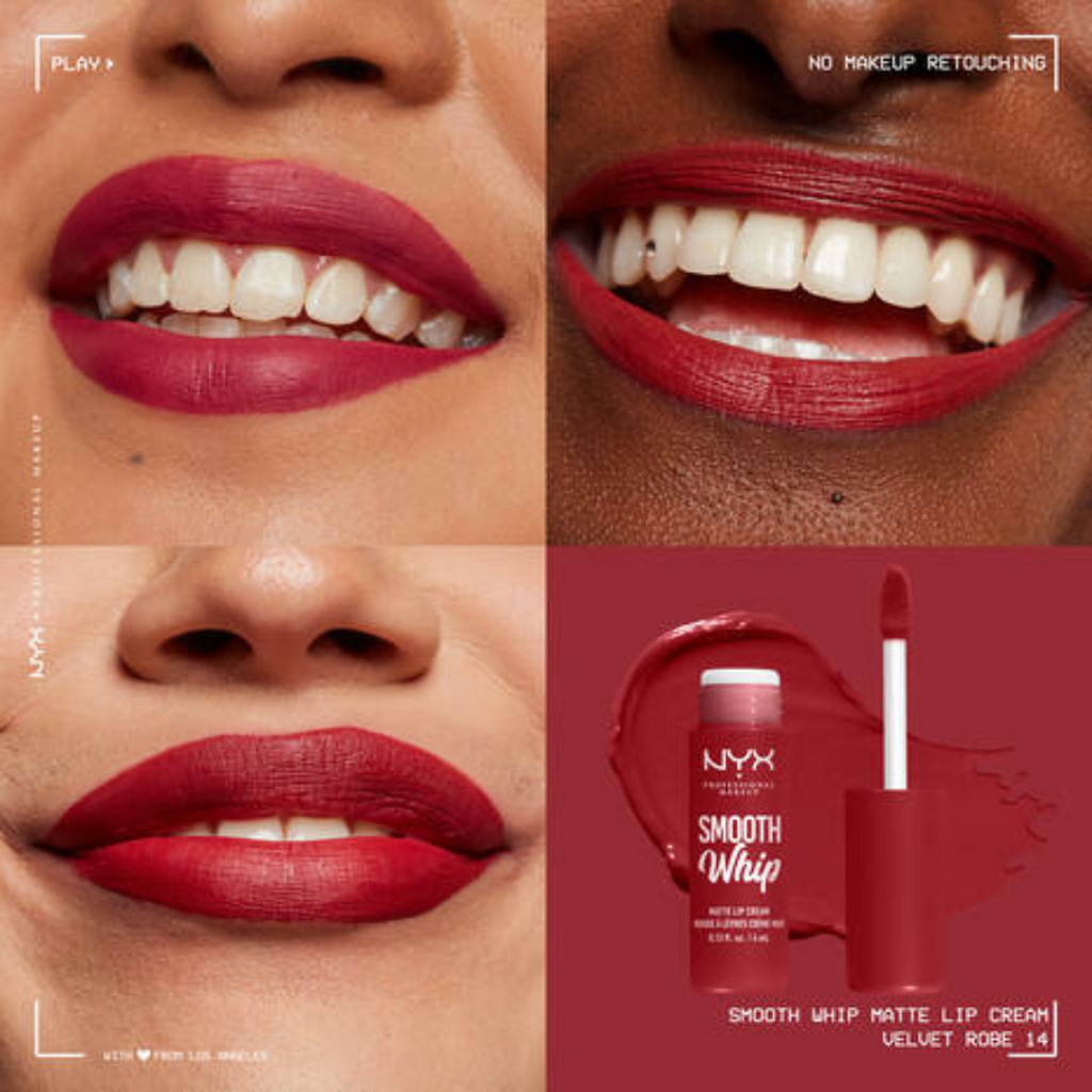NYX Smooth Whip Blurring Matte Lip Cream (4 ml)
