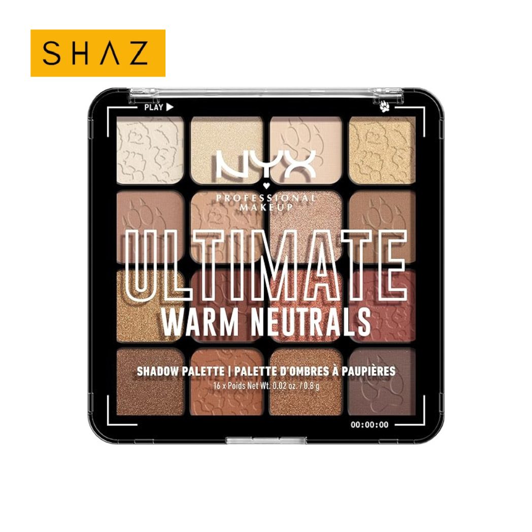 NYX Ultimate Shadow Palette #06 – Smokey & Highlight (16 Shades)