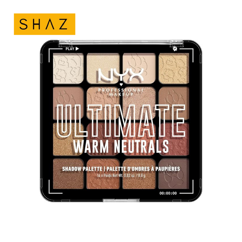 NYX Ultimate Shadow Palette #06 – Smokey & Highlight (16 Shades)