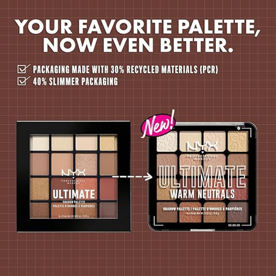 NYX Ultimate Shadow Palette #06 – Smokey & Highlight (16 Shades)