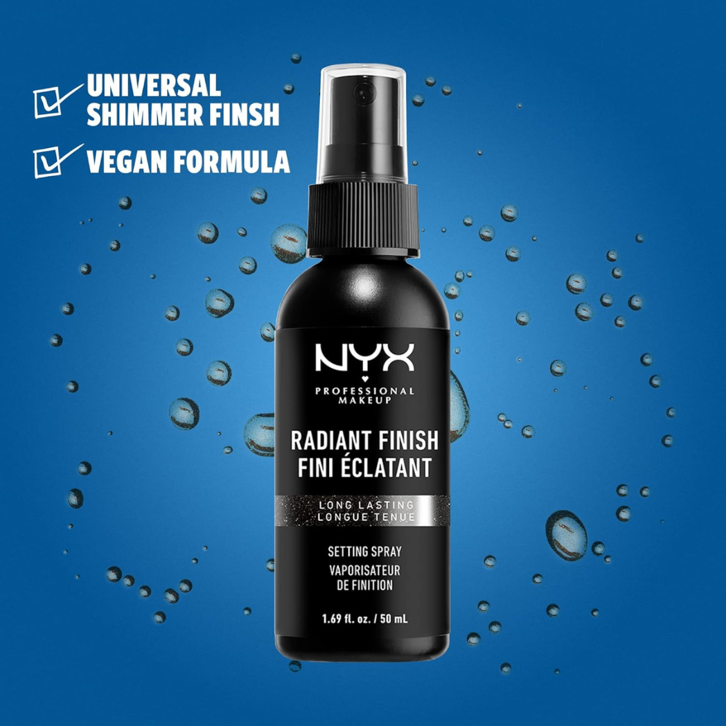 NYX Radiant Finish Setting Spray – Dewy Glow Mist (50ml)