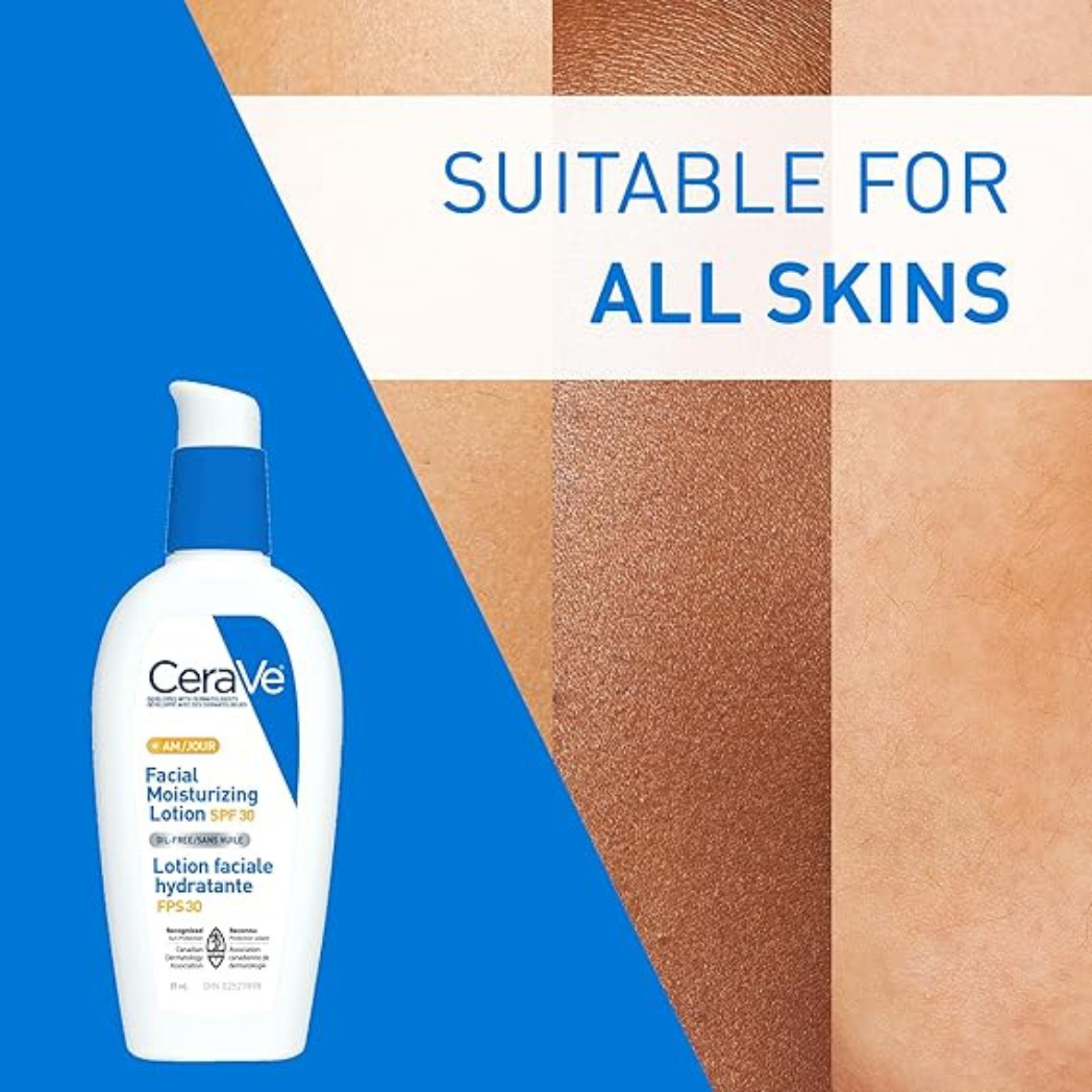 CeraVe Facial Moisturizing Lotion AM/PM – SPF 30, 89ml