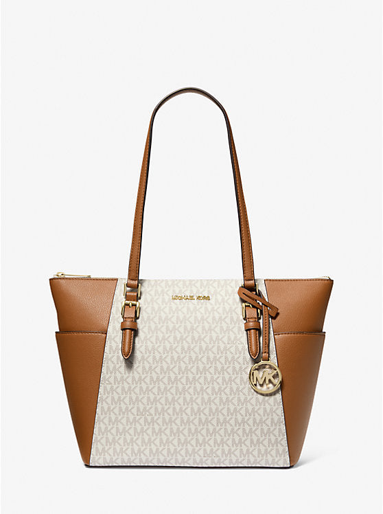 MK CHARLOTTE VANILLA TOTE LARGE BAG