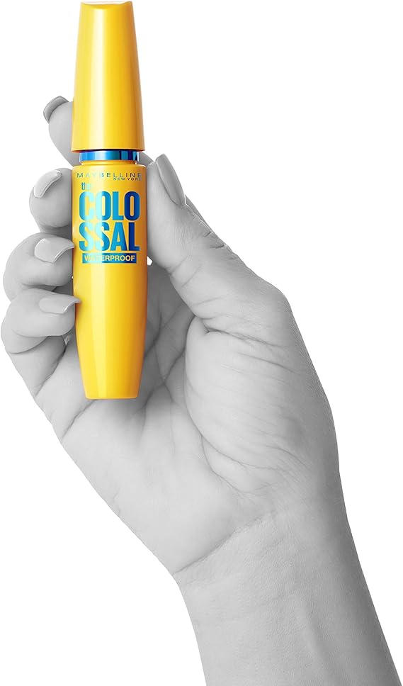 Maybelline Volum' Express The Colossal Mascara – 8 mL #212 Very Black (Waterproof/Non-Waterproof Options)