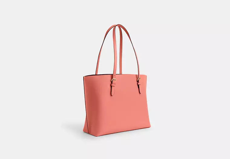 COACH Mollie Tote Bag (coral bright)