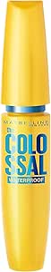 Maybelline Volum' Express The Colossal Mascara – 8 mL #212 Very Black (Waterproof/Non-Waterproof Options)
