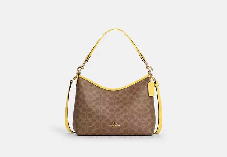 COACH Laurel Shoulder Bag in Signature Canvas
