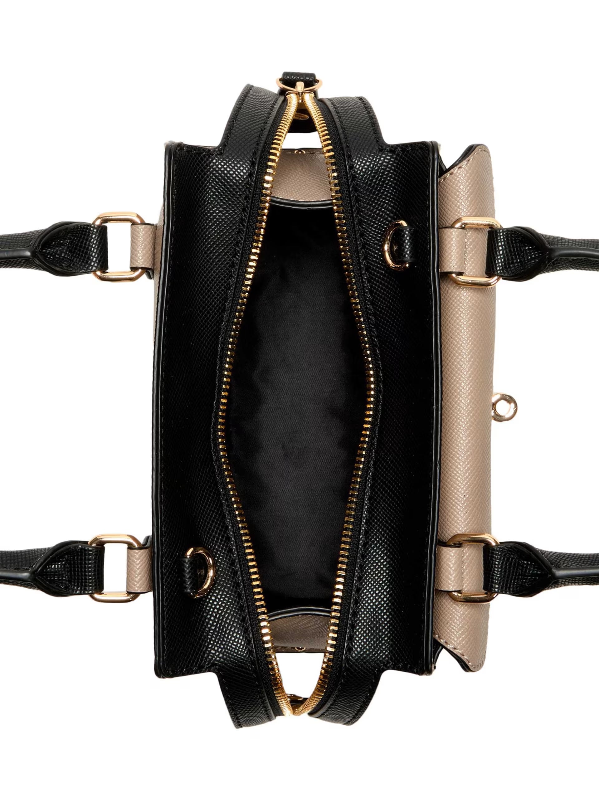 GUESS Ferrara Small Satchel (mushroom brun multi)
