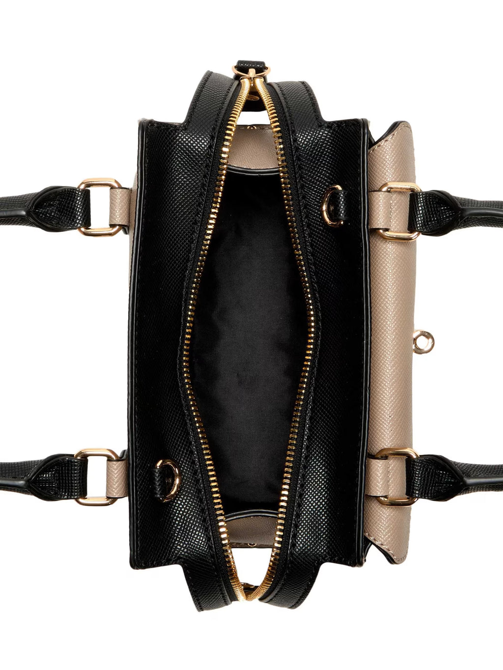 GUESS Ferrara Small Satchel (mushroom brun multi)