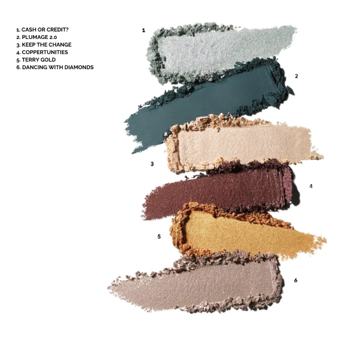 MAC - Treasured Eye Shadow Palette X 6: - All the Riches Makeup Set
