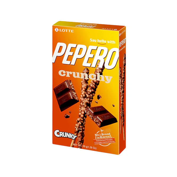 Lotte Pepero Stick – 32g Chocolate Covered Biscuit Sticks