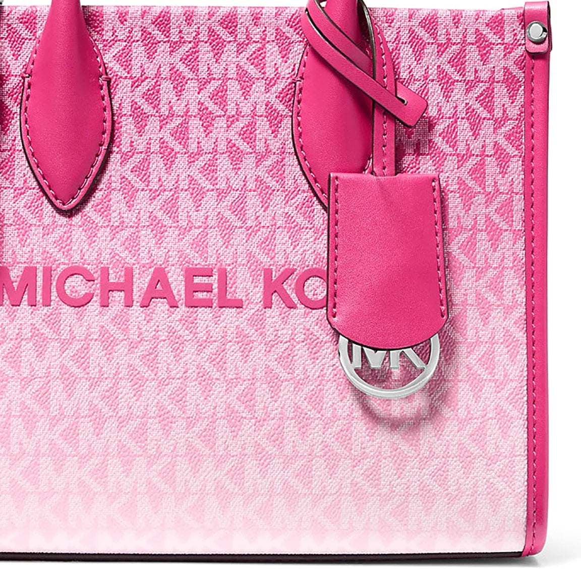 Michael Kors Mirella Small Ombré Signature Logo Crossbody Bag (miella dragonfuit)