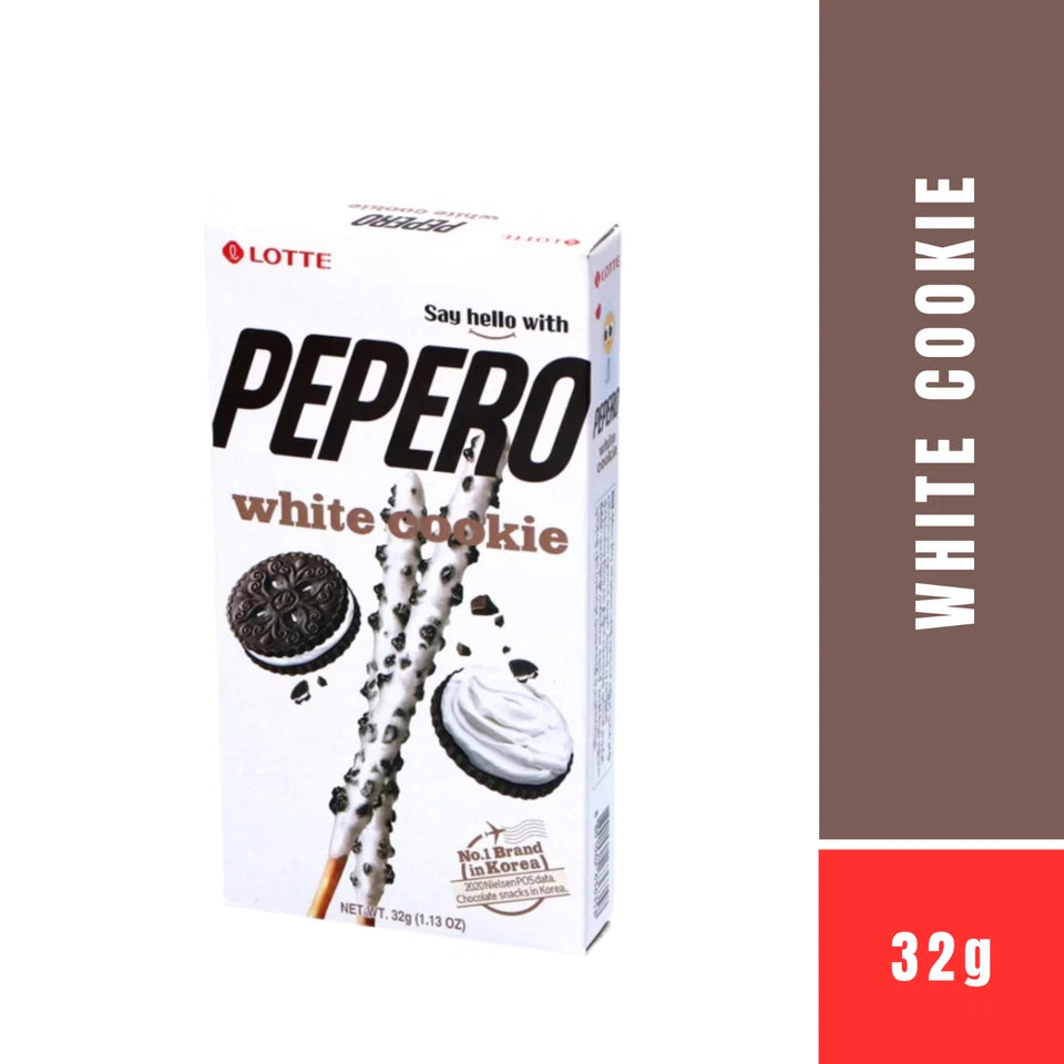 Lotte Pepero Stick – 32g Chocolate Covered Biscuit Sticks